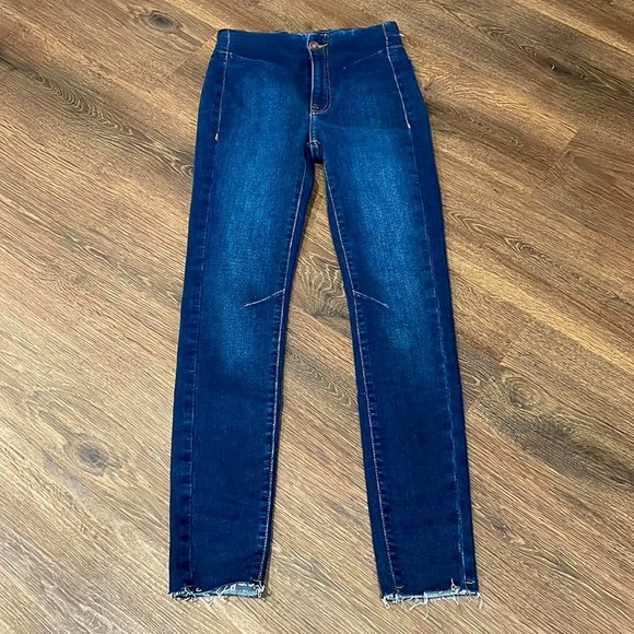 FREE PEOPLE Miles Away High Waist Skinny Jeans - Picture 5 of 11